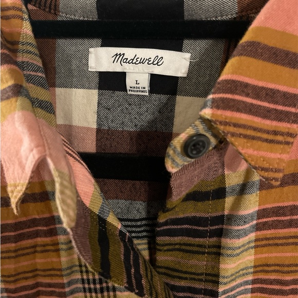 Women’s Madewell flannel button up - Picture 3 of 3